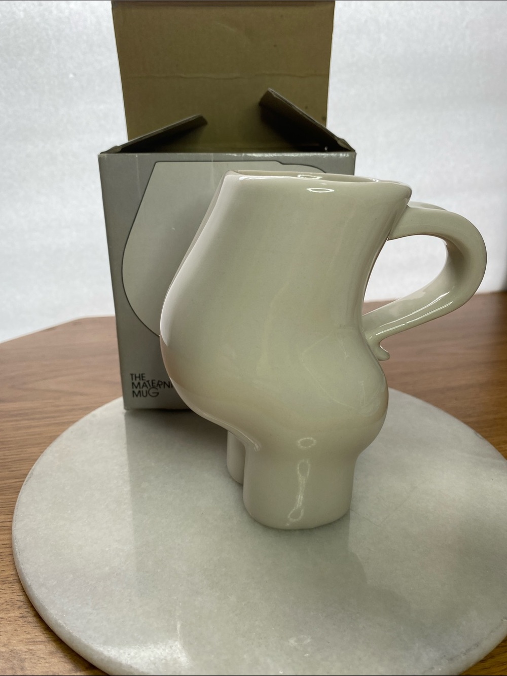 Vintage The Maternity Mug Barbara Dale Recycled Paper Products with Original Box